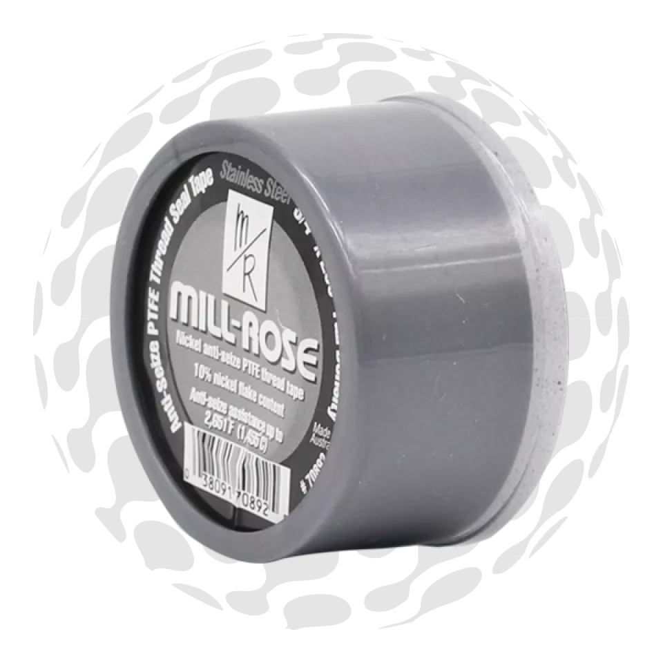 Mill-Rose PTFE Nickel Anti-Seize Tape