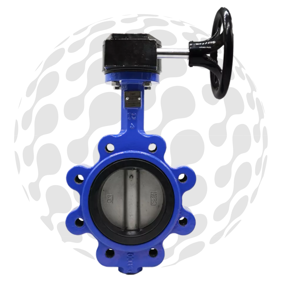 Table E Lugged Butterfly Valve with Gearbox