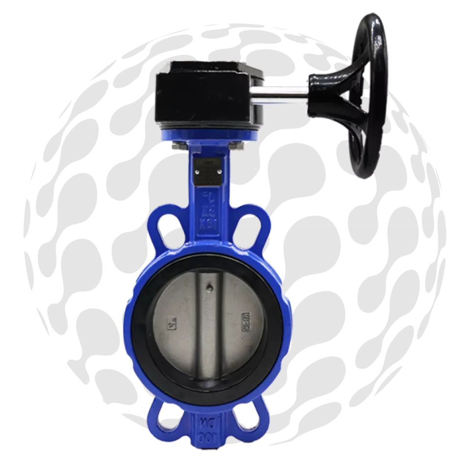 Wafer Butterfly Valve with Gearbox