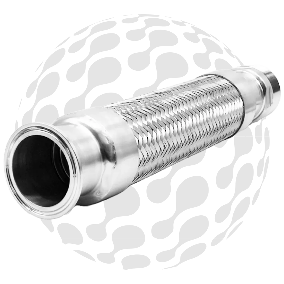 FlexiFlow Hose with BSP/Tri Clover Ferrule