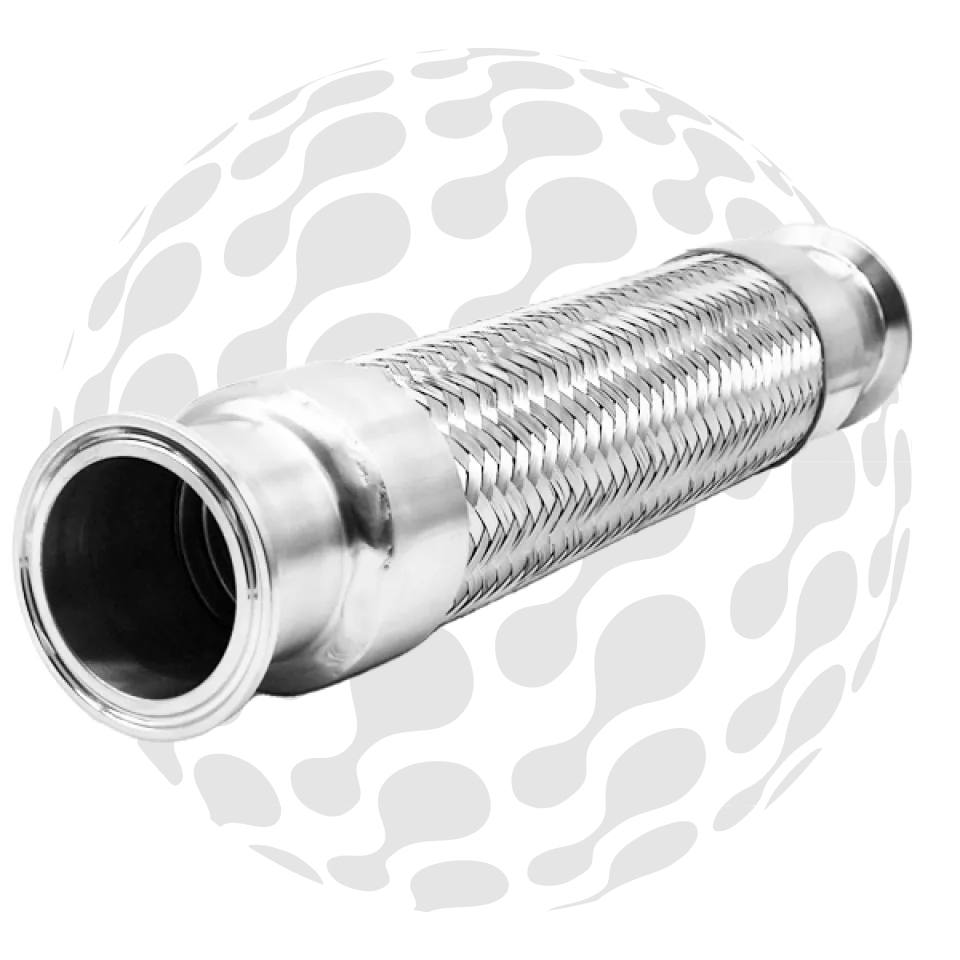 FlexiFlow Hose with Tri Clover Ferrules