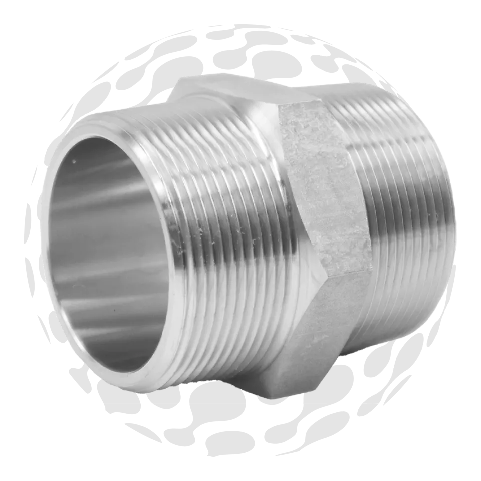 NPT Hex Nipple - 3000LB