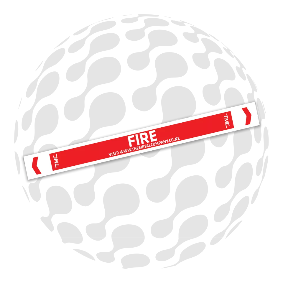 Fire Pipe ID Markers