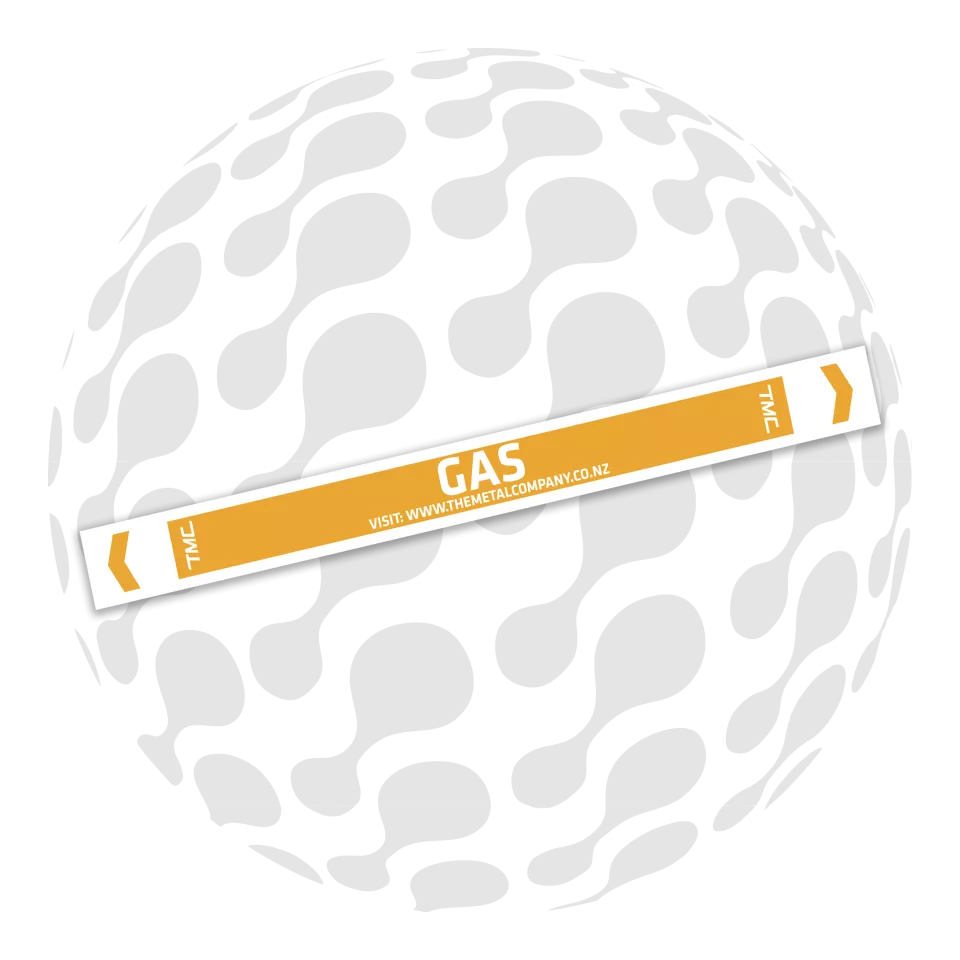 Gas Pipe ID Markers