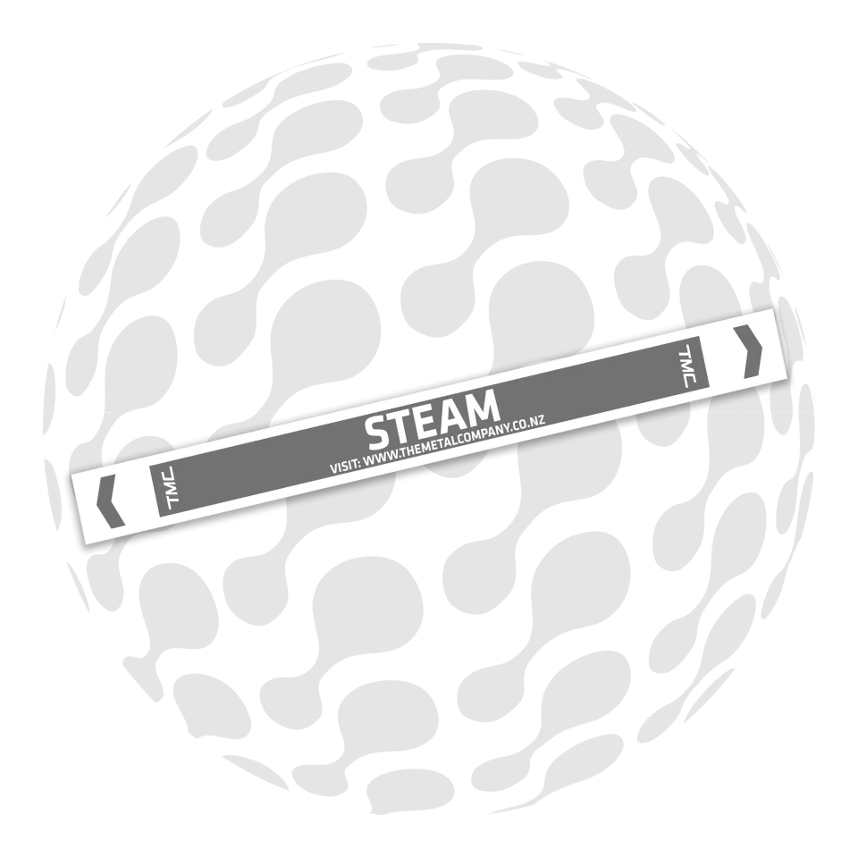 Steam Pipe ID Markers
