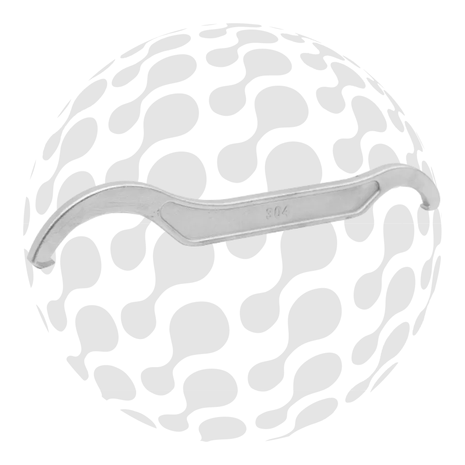 Slotted Nut 'C' Spanner
