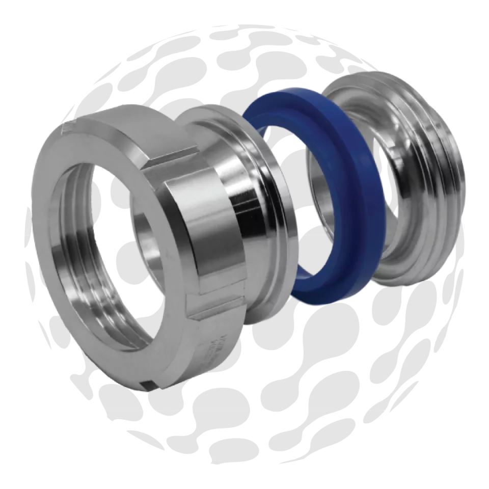 RJT Union with Slotted Nut