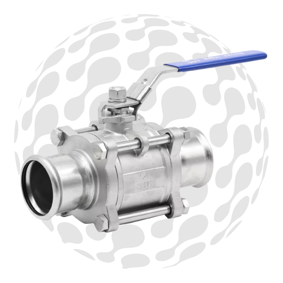 RapidPress 3pc Ball Valve