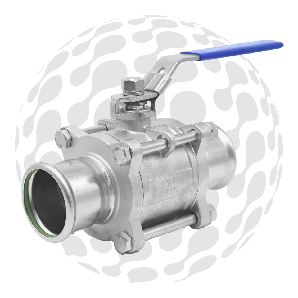 RapidPress Extreme 3pc Ball Valve
