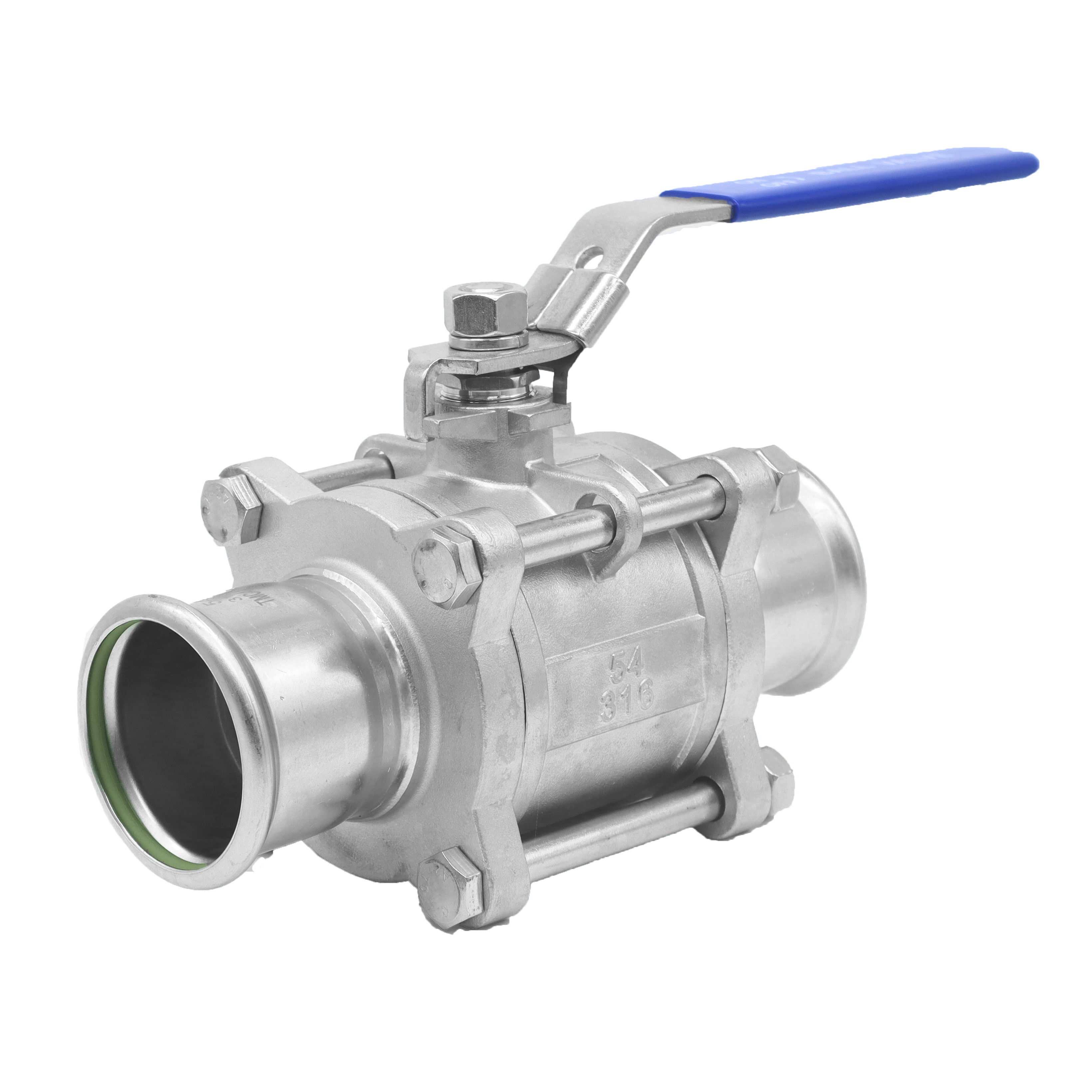 RapidPress Extreme 3pc Ball Valve