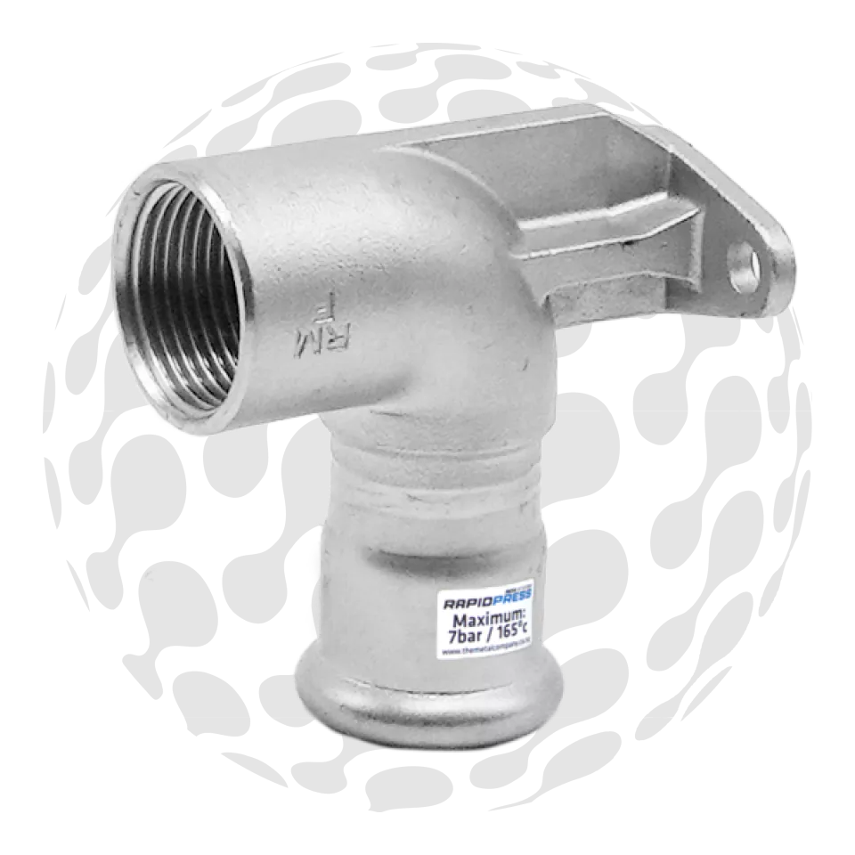 RapidPress Steam Female BSP Extended Wing Back