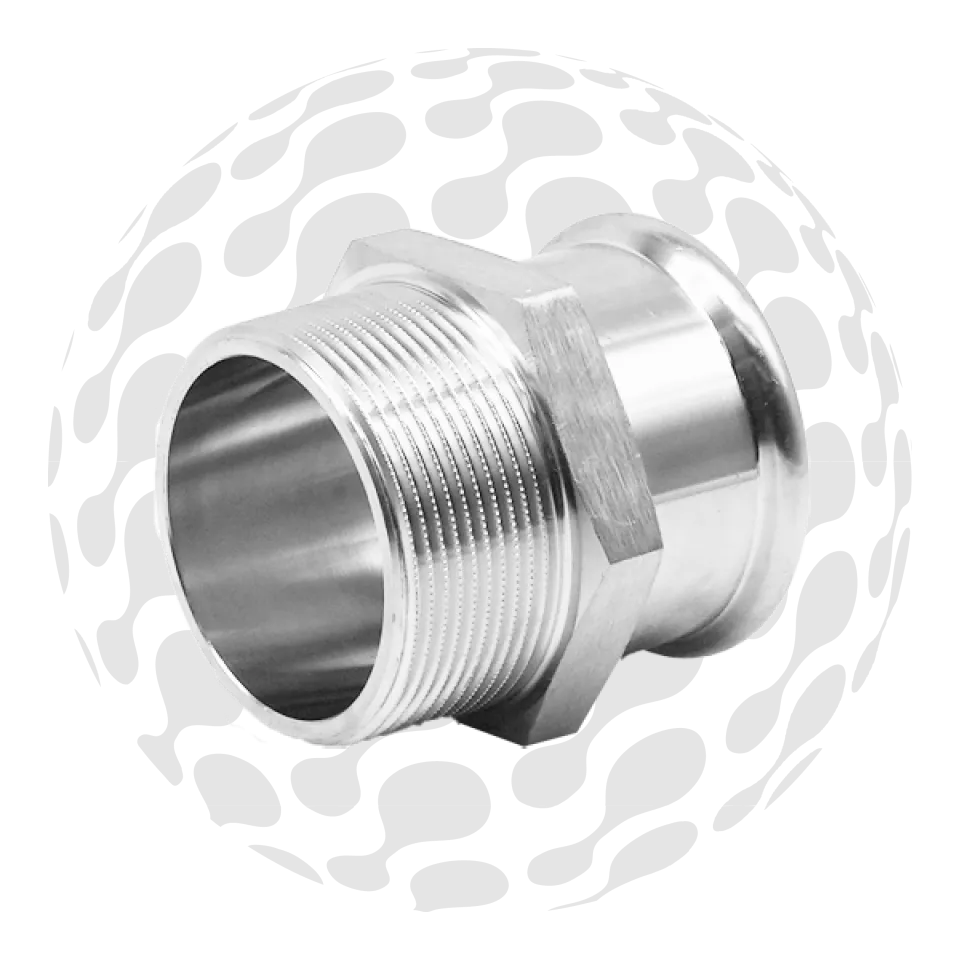 RapidPress Male BSP Coupler