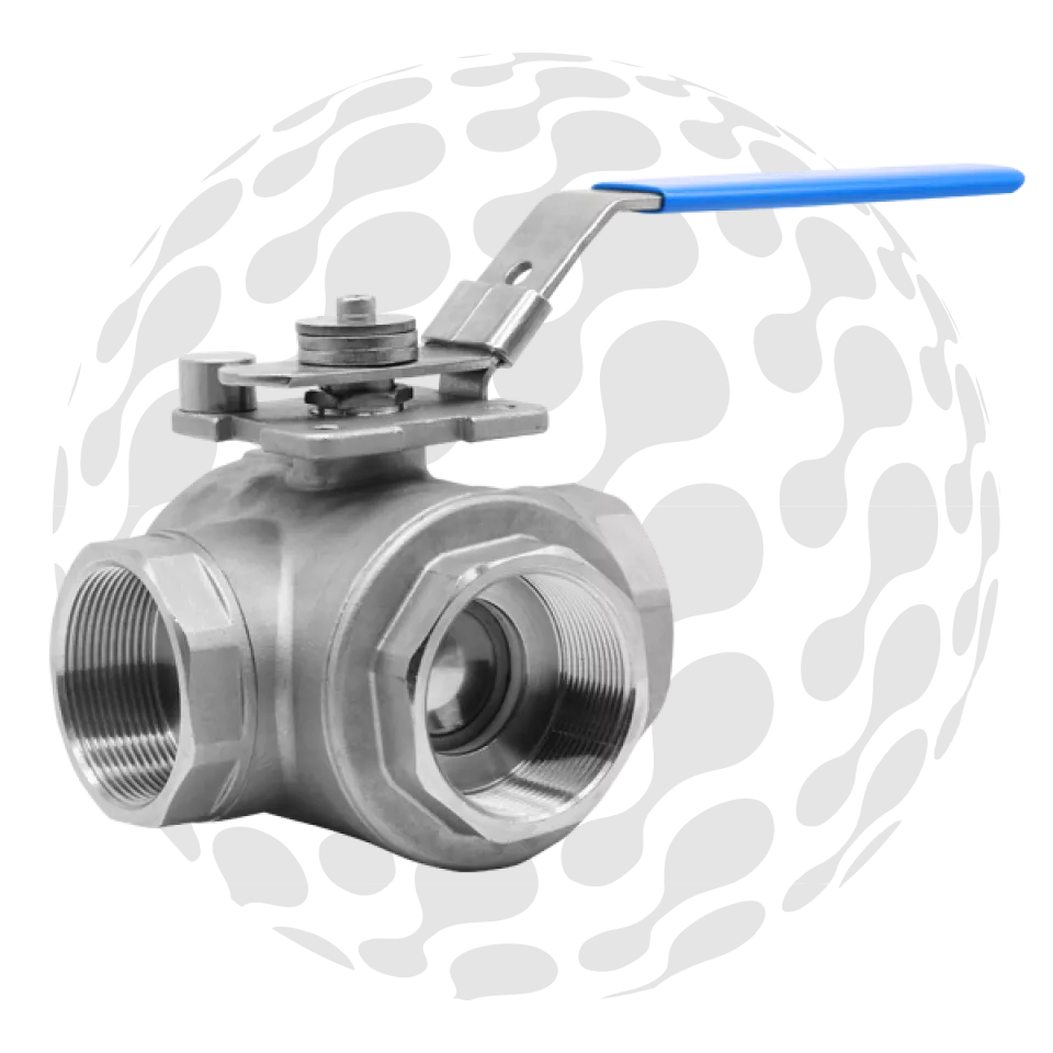 BSP 'L' Port Ball Valve