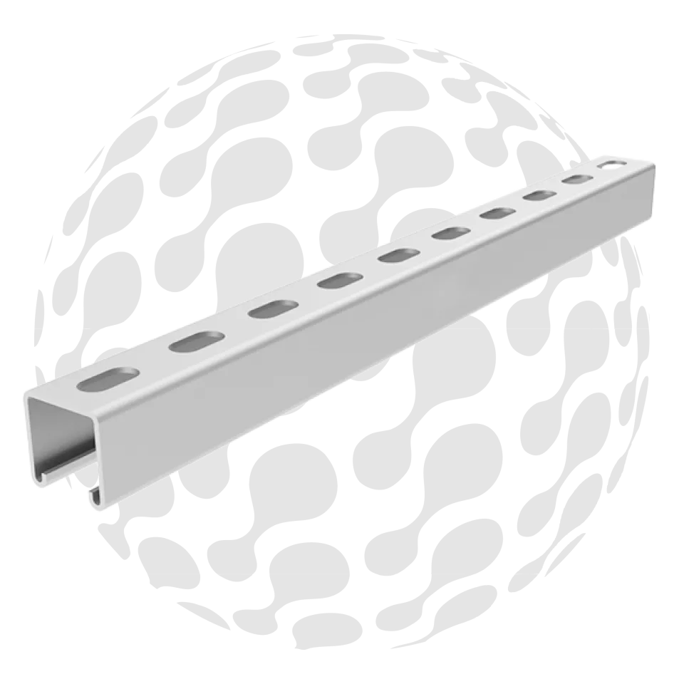 Galvanised Slotted Channel