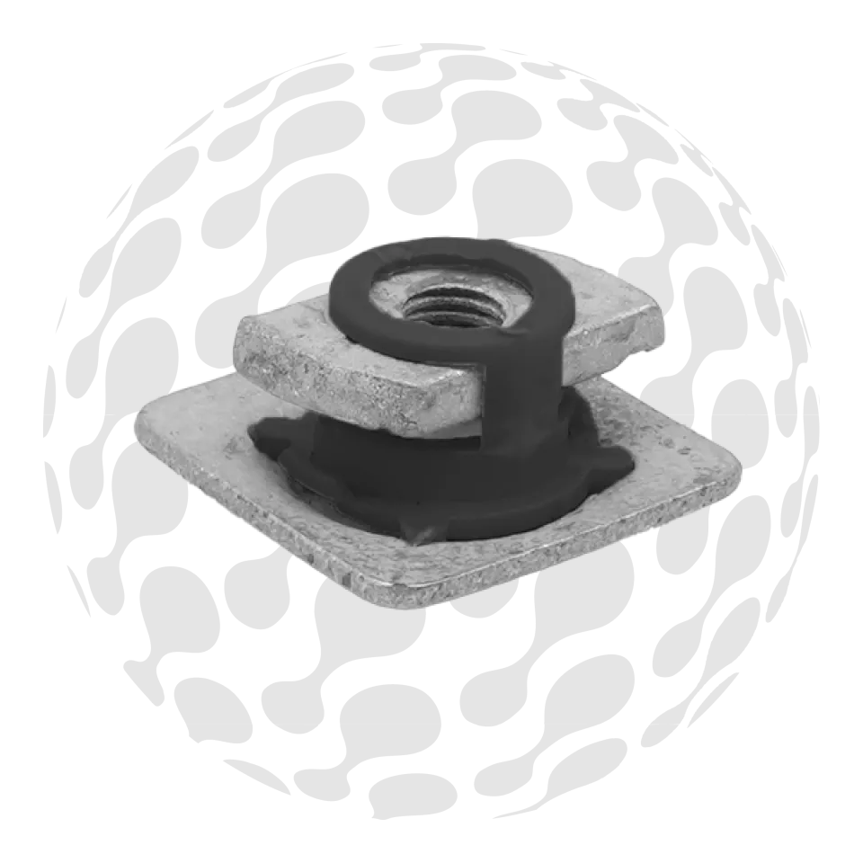 Galvanised Quick Nut