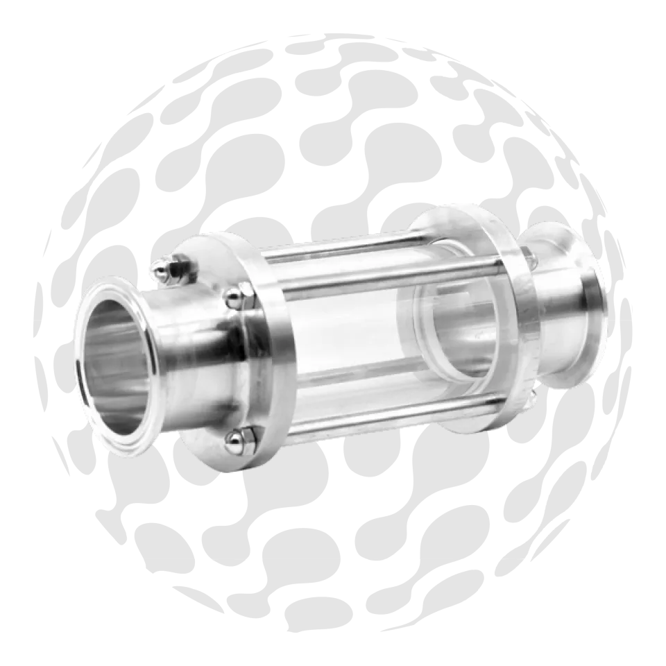 Tri Clover Polycarbonate Sight Glass - Long