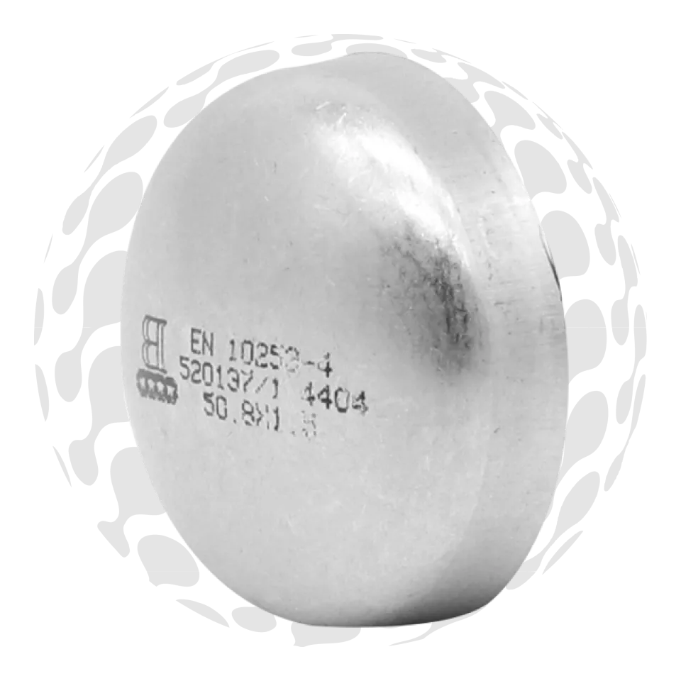 Round Tube Pressed End Cap