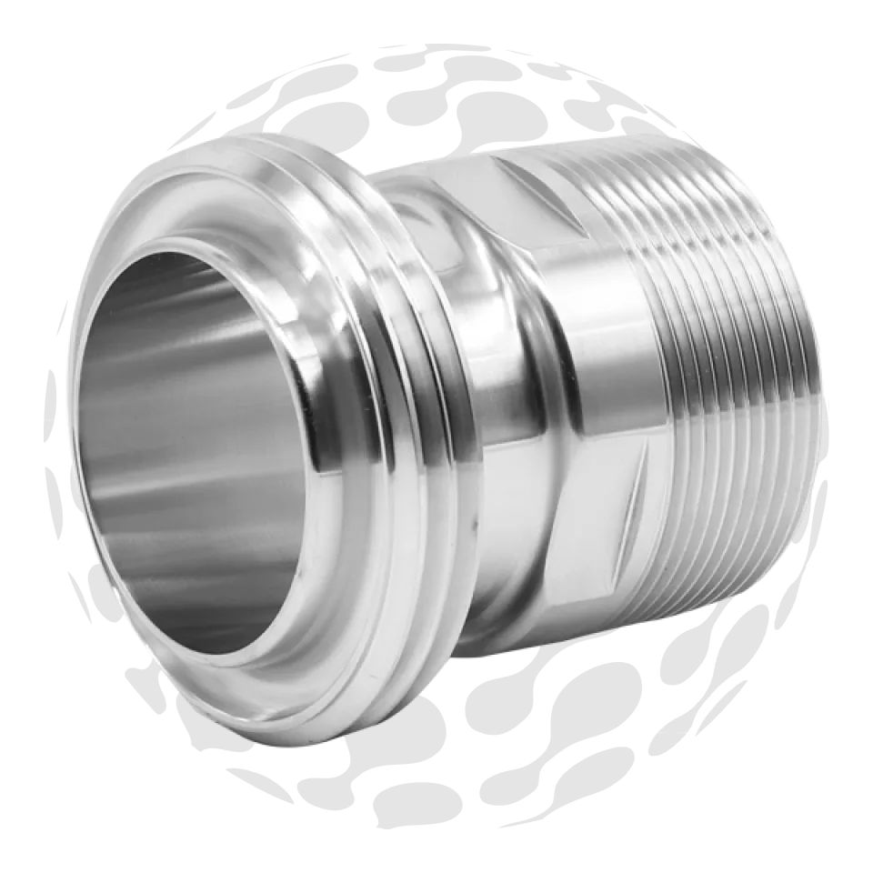 BSP Nipple to RJT Male Adapter