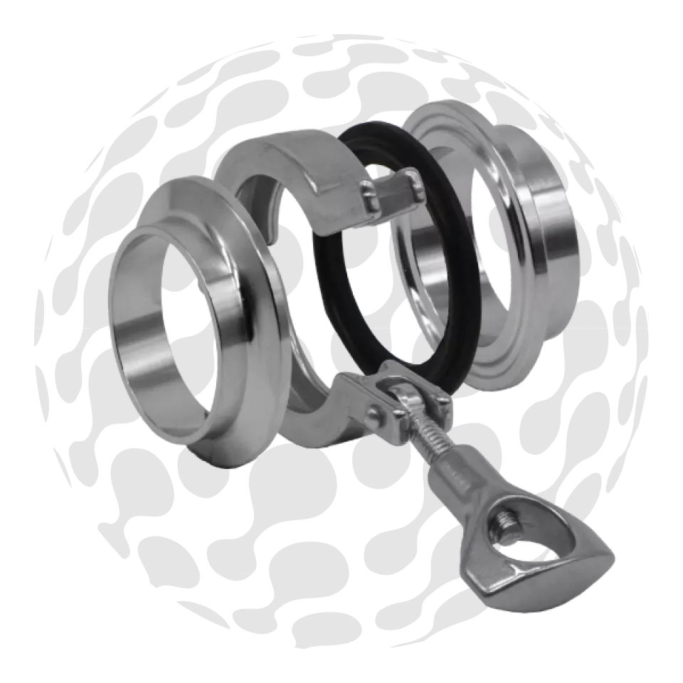 Tri Clover Union with Short Ferrule